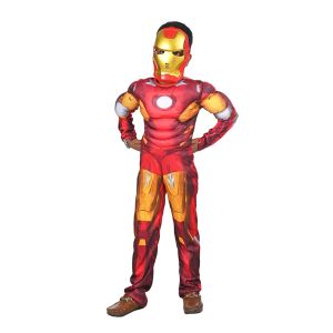 Kids Costumes to Hire - IRON MAN Muscle Suit  - SMALL - BOY
